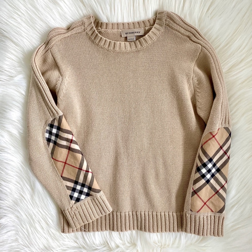 Burberry sweater girls size 5 Y